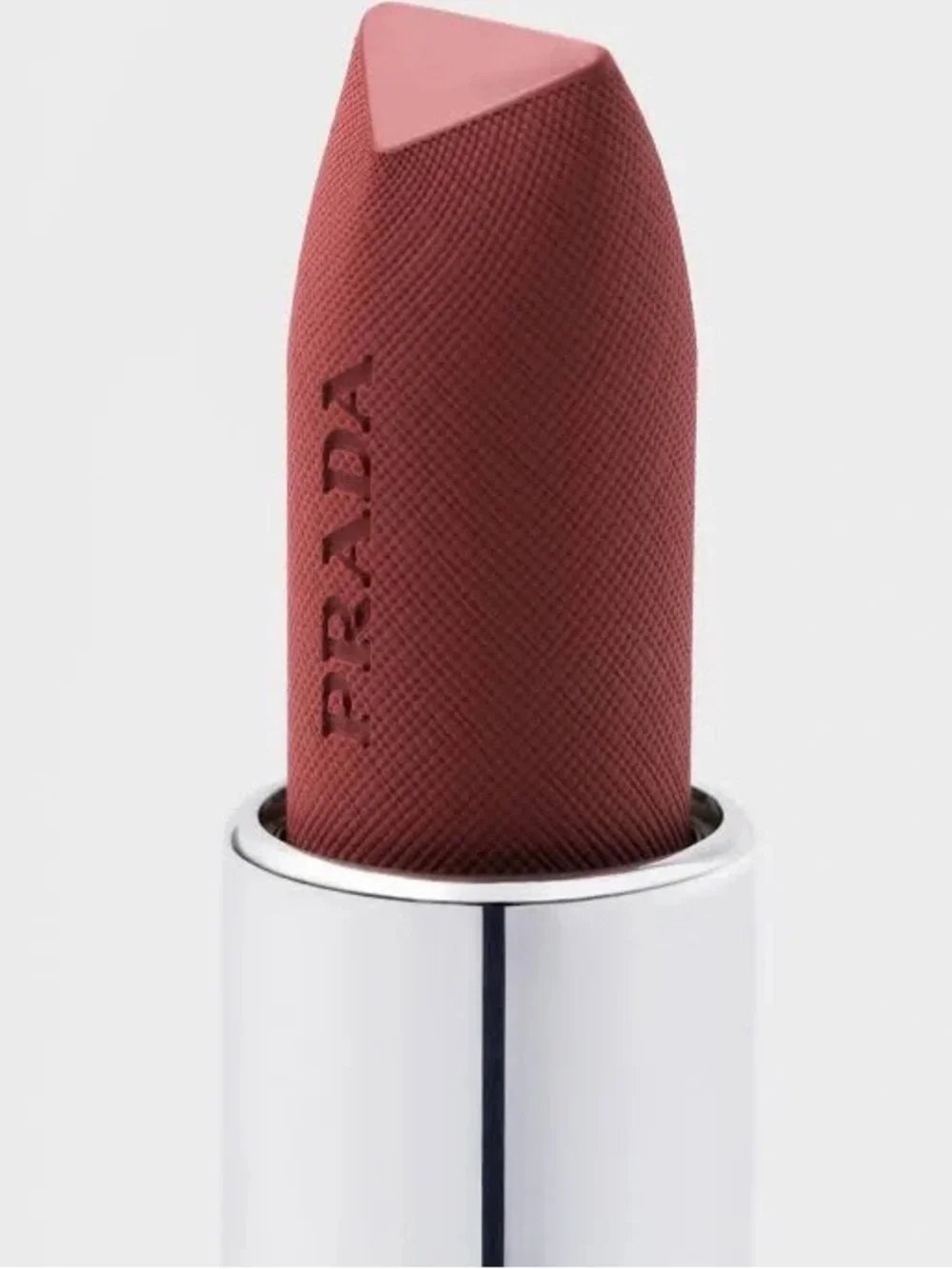 Prada Monochrome Hyper Matte Lipstick in Brown - B03 Mahogany